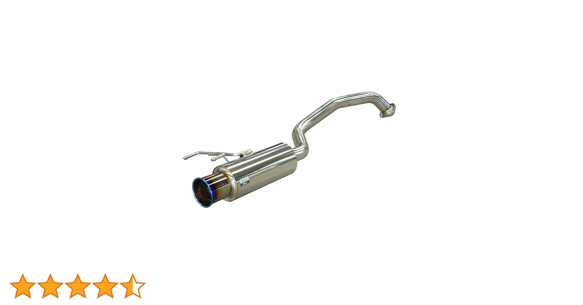 GE8 フィット 砲弾マフラー メーカー不明 HKS（エッチケーエス） サイレントハイパワー エキゾースト マフラー